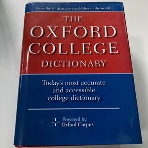 1612 Page Oxford College Dictionary
